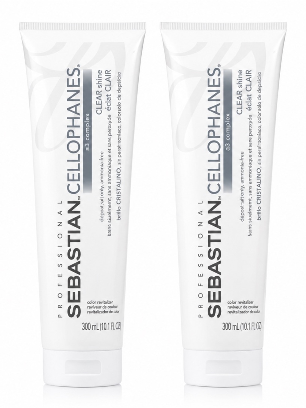 Sebastian Cellophanes Clear Shine Color Revitalizer 300ml 10.1 fl oz Duo